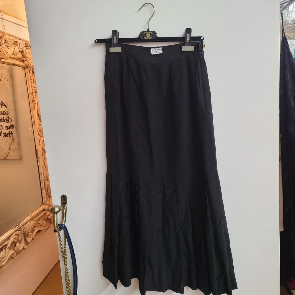 Chanel Pleated Skirt